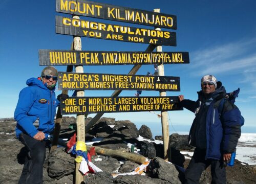 Kilimanjaro hike via Machame Route